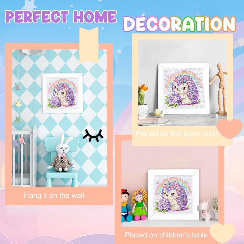 Nardoll Diamond Art Kits with Wooden Frame - Arts and Crafts - Dimond Art Painting by Numbers - GEM Art for Beginners Adult Home Wall Decor - Image 4